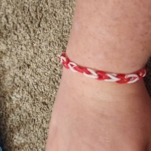 Hand-made bracelet made with love